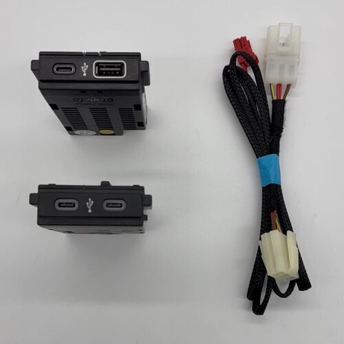 速派帕萨特朗逸ID4.6探歌途昂途铠USB充电器45W前排双口USBTYPE-C