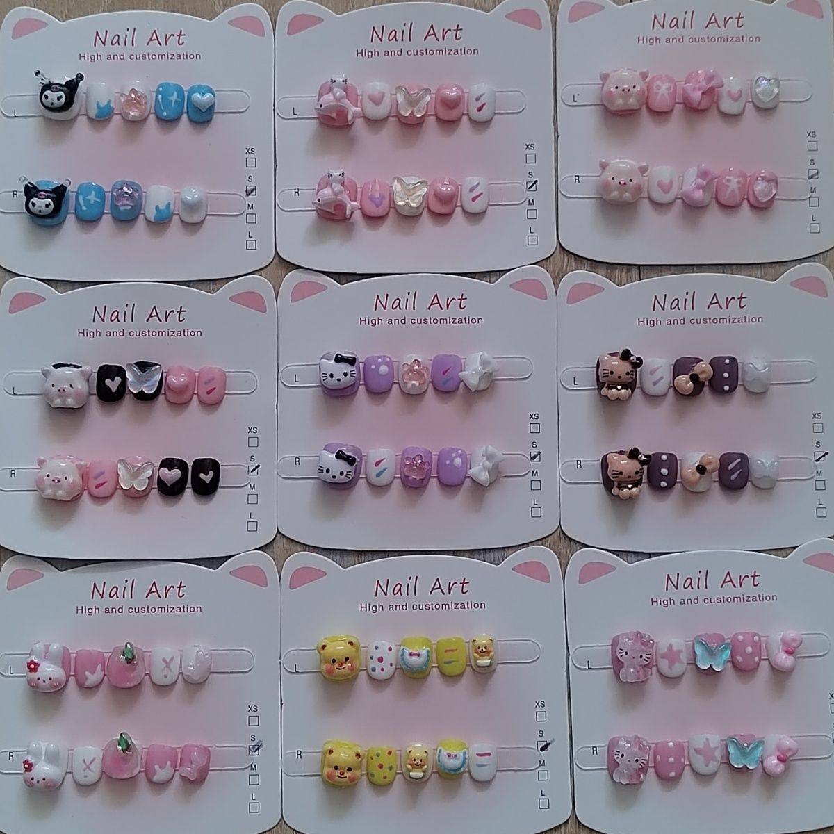 纯手工可爱卡通儿童穿戴甲批发 适合3-12岁宝宝 直播摆摊一手货源,婴童洗护,儿童美甲贴/穿戴甲,淘宝优惠券,粉丝福利购,淘宝优惠卷