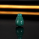 天然绿松石美国蓝松睡美人一体三通佛头GT5 直径7.5x11.7x7.6mm