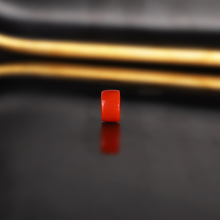 原矿天然瓦西南红直切隔珠 直径8x5mm Z04 天花板精工配珠散珠