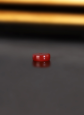 瓦西南红牛血红隔珠5x2mm 158号 满肉川料毕业级配珠隔珠隔片垫片