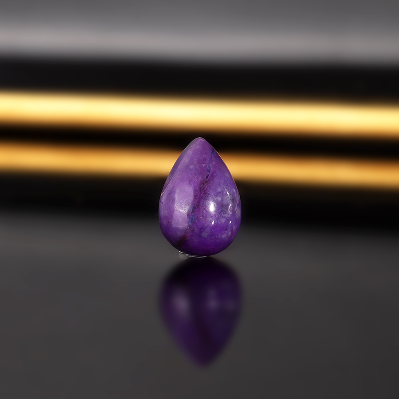 天然南非舒俱来水滴吊坠1号 14x10.2x6mm 水滴裸石挂件素面镶嵌