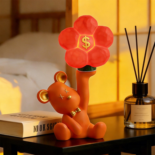 创意卡通暴力熊可爱小夜灯