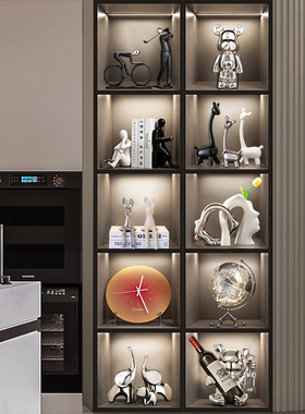 轻奢酒柜装饰品摆件高档家居