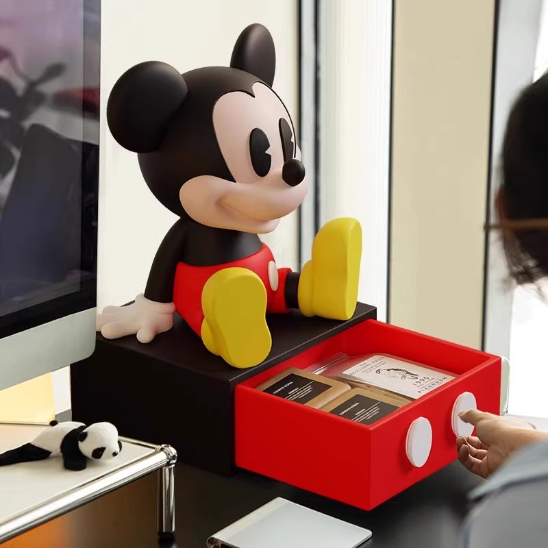 米奇卡通桌面摆件收纳盒
