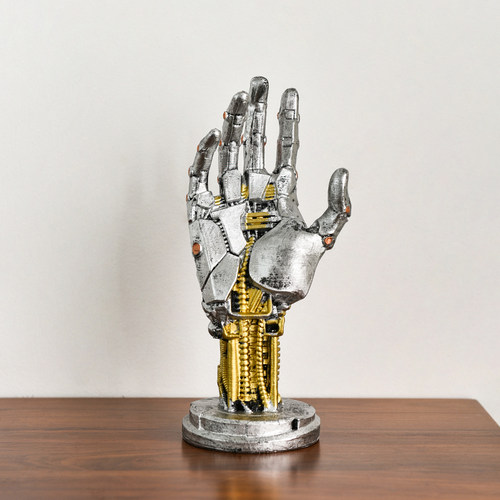 赛博朋克机械手摆件收纳挂架