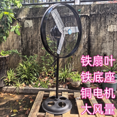 落地大排风扇纯铜电机防尘铁底座