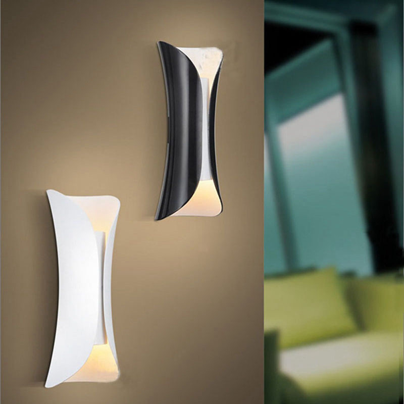 现代简约北欧美式乡村枕头壁灯客厅餐厅卧室床头走廊过道极简灯具