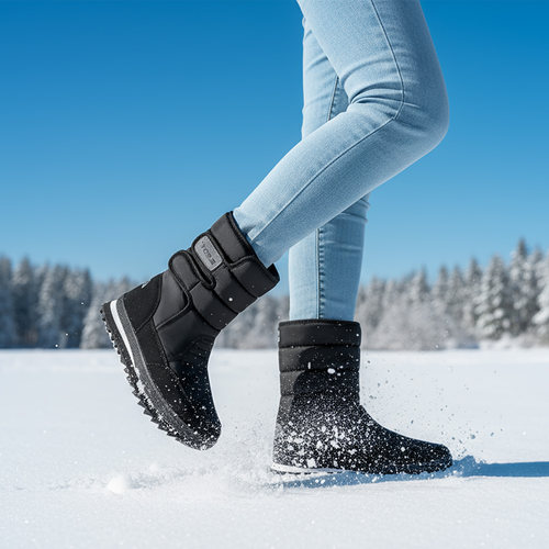 雪地靴女冬季防水防滑保暖中筒