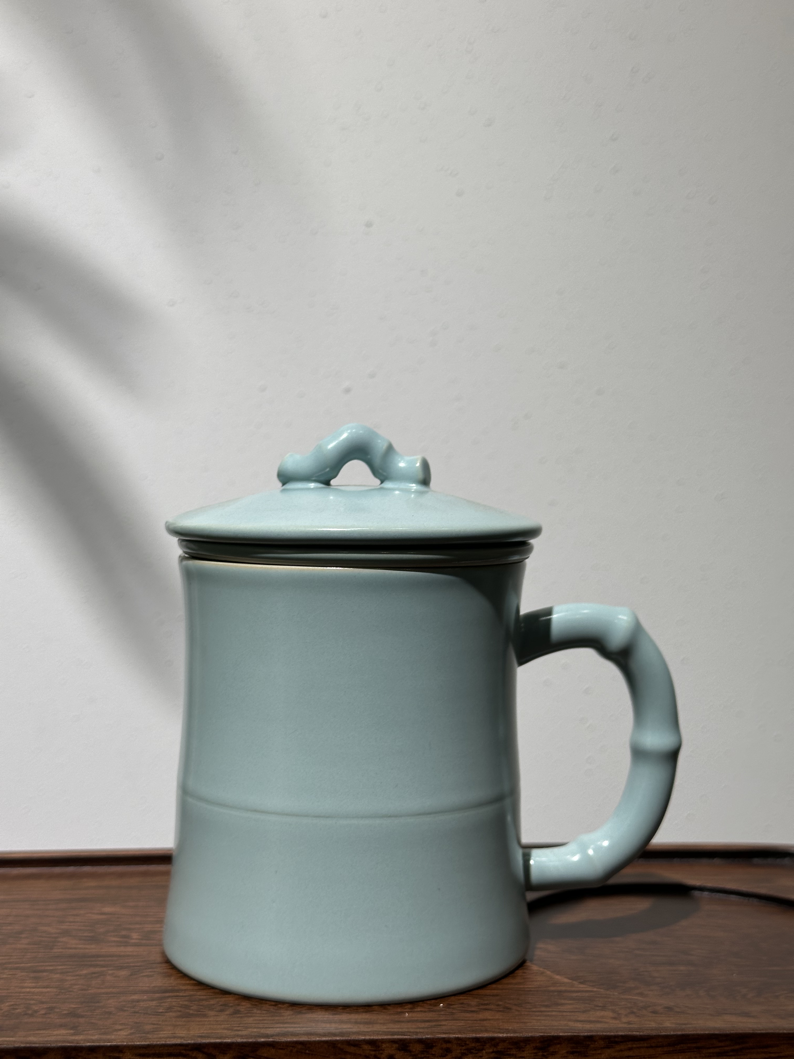 汝瓷汝窑茶杯可养茶线天青玉质手工主人杯茶具品茗杯办公杯单杯