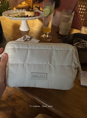 一目了然看到我的化妆品！日系出差旅游护肤品收纳包便携化妆包