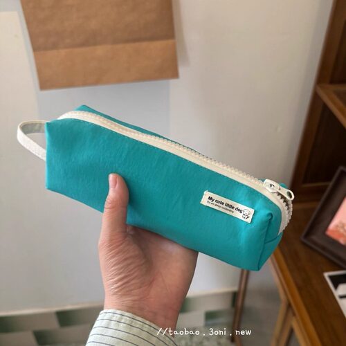 奋笔疾书！日系防水学生考研考公笔袋·便携旅游化妆刷收纳袋好用