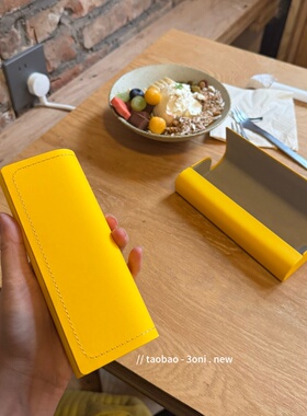 抗压！抗压！日系耐用亮黄色防尘防摩擦学生近视眼镜墨镜收纳盒！