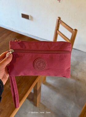 加大零钱包～尼龙防水银行卡u盘数据线钥匙现金杂物手拿手机包