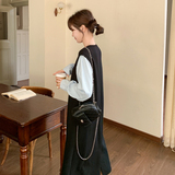 【新款好数据】大货已出假两件套连衣裙2B063-6160-P135-K218，女装连衣裙，浙宝005