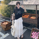 【现货】2026夏季新款T恤半身裙套装005-663-P145-K218，女装套装/套裙，浙宝005