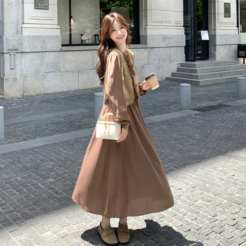 【现货】法式美拉德小香风马甲套装005-6062-p175控288,商品下架区,浙宝005