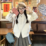 好数据现货2026春季翻领学院风夹克短外套0059973P125-K178，商品下架区，浙宝005