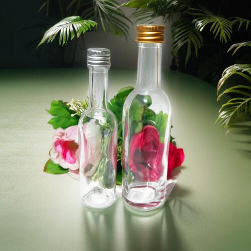厂家直销晶白料小酒瓶玻璃空瓶