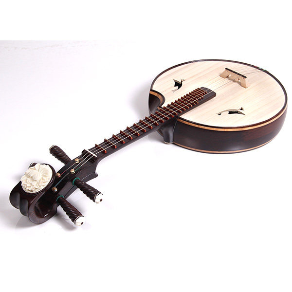 梵巢鸡翅木老料手工制作演奏中阮乐器厂家促销五折特惠赠配件弦拨