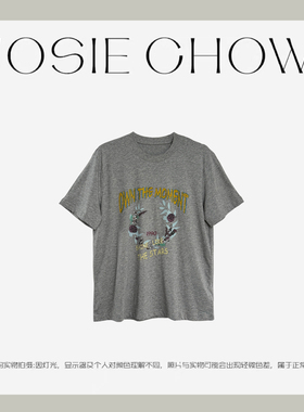 JOSIE CHOW【小家碧玉】夏季新款百搭宽松上衣短袖T恤女CJ5010183