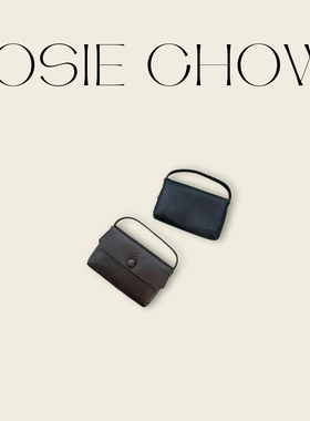 JOSIE CHOW【巨百搭】高级感通勤牛皮手提小包单肩水桶包TR714436