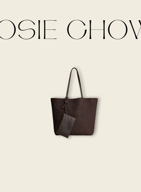 JOSIE CHOW【高端进口拉菲草】大容量通勤单肩手提包女包TR108108