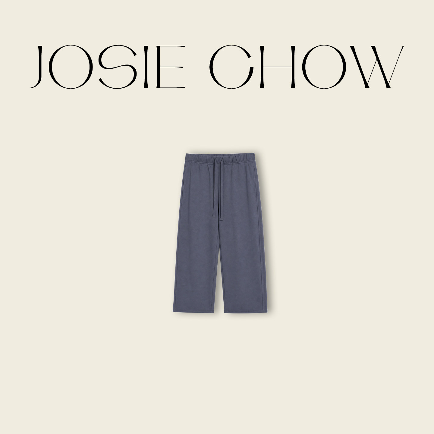 JOSIE CHOW【版型垂感巨好】直筒休闲裤宽松九分阔腿裤子JC291086