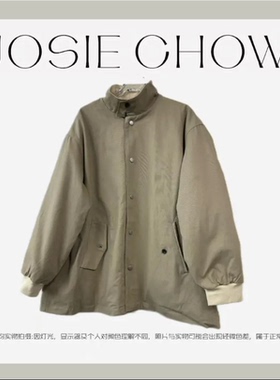 【出口日本】短款DP90鹅绒防风风衣料羽绒服女。JC008111