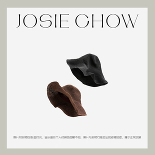 JOSIE CHOW【沉鱼落雁】户外休闲遮阳帽防晒透气渔夫帽子Tt081139
