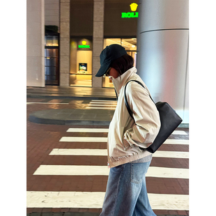 宽松立领短款 JOSIE 棉夹克外套AC04604 新款 春季 CHOW 温柔如你