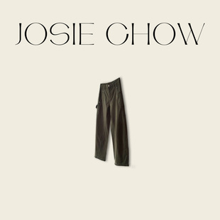 JOSIE CHOW 【美式】夏季新款直筒阔腿裤宽松休闲工装裤Mw252183