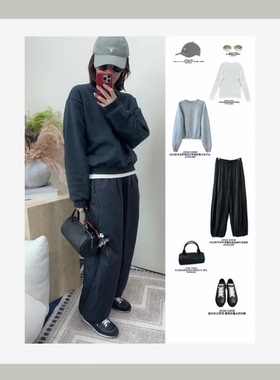 JOSIE CHOW【户外风】2025秋冬防水保暖松紧抽绳灯笼棉裤JC081180