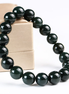 和田玉手串天然正品