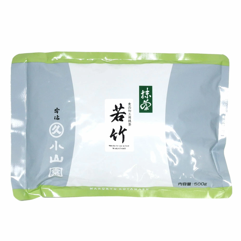 现货日本丸久小山园若竹500克/1kg烘焙茶饮拿铁牛奶专用1kg