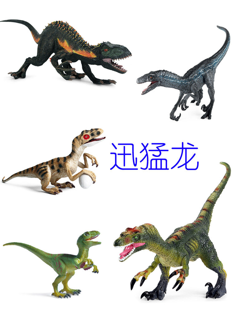 단단한 플라스틱 벨로시 랩터 장난감 백악기 DROMAEOSAURIDAE 벨로시 랩터 시뮬레이션 모델 폭력적인 계란 훔치는 벨로시 랩터 장식품