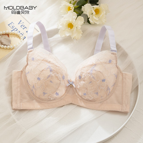 Moldbaby超薄蕾丝聚拢文胸