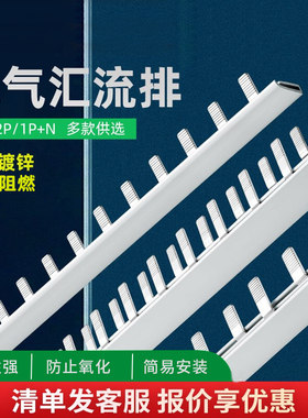 西门子1P汇流排加厚2P63铜接线排