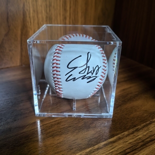 周杰伦亲笔签名棒球正品非印刷活动现场签粉丝应援周边限量礼物