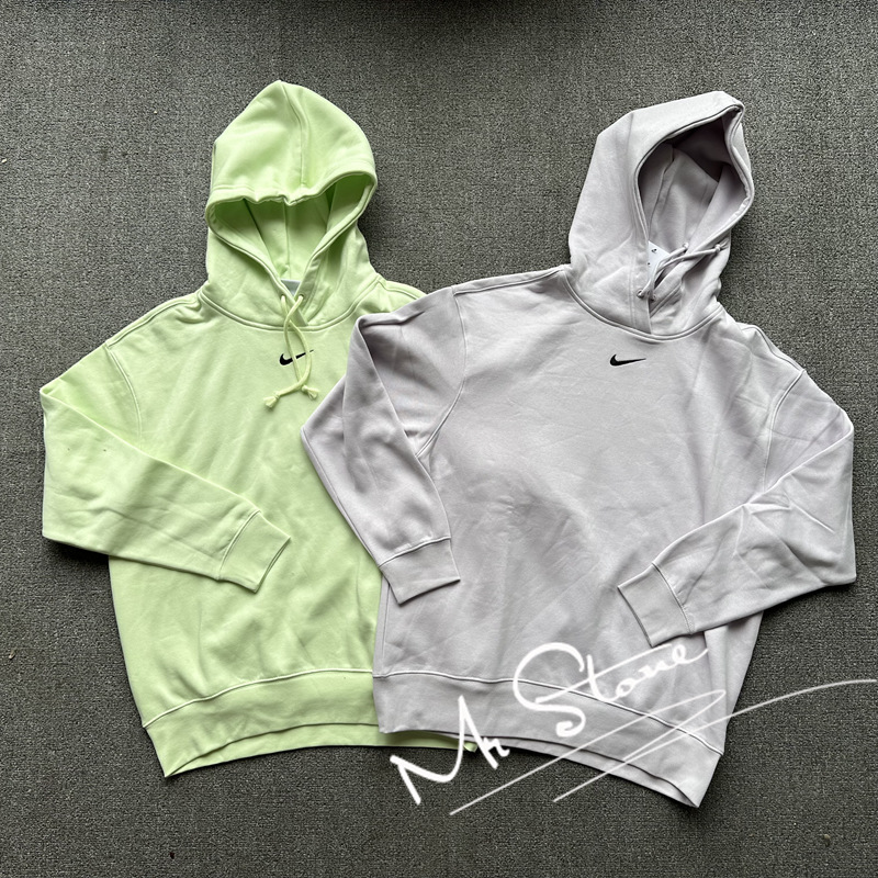 耐克女子加绒连帽小勾卫衣