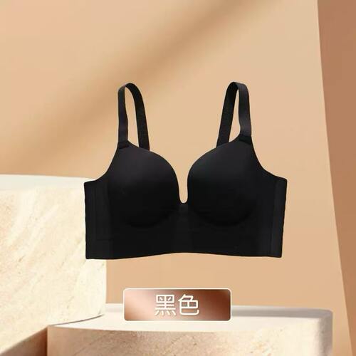 无痕内衣女聚拢收副乳防下垂夏季