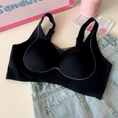 软支撑内衣女夏轻薄款大胸显小
