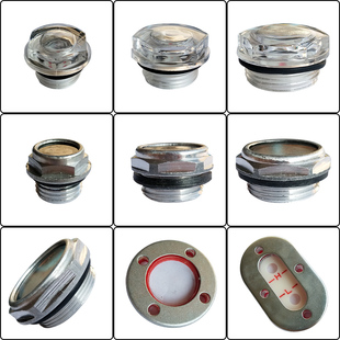 油镜油表油窗机头活塞机油空压观察孔液位显微气泵配件油标新品