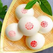 酒酿馒头10个 袋徽州白馒头传统手工馒头上供馒头供佛馒头