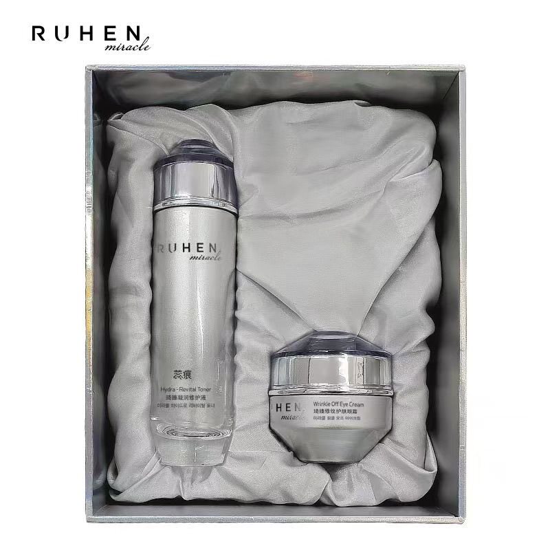 熊津化妆品蕊痕琦臻修纹眼霜礼盒眼霜50ml加琦臻修护液130ml