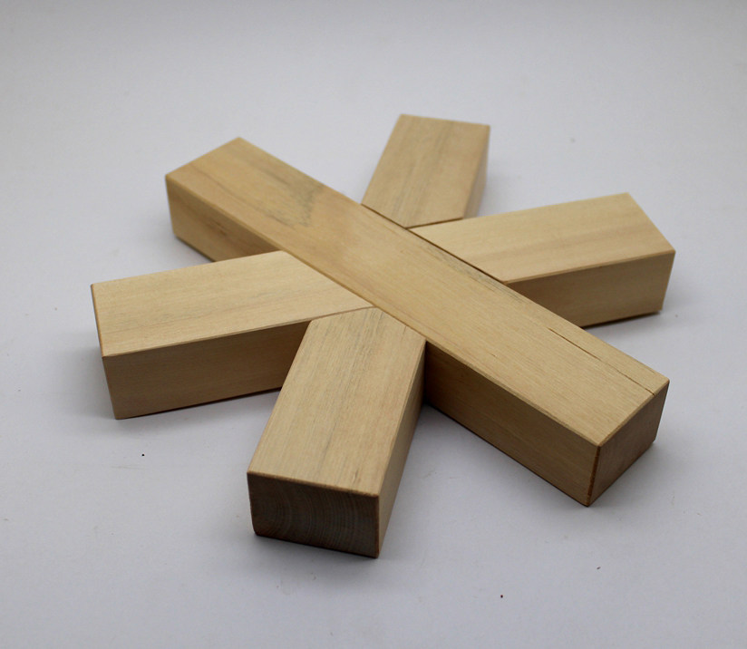 榫卯结构展示之三根直材交叉结合木工艺榫卯课件传统工艺木艺木作