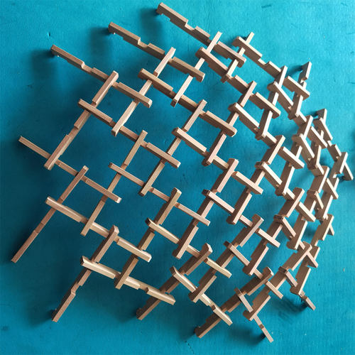 桌面小型创意拼搭穹顶玩具达芬奇