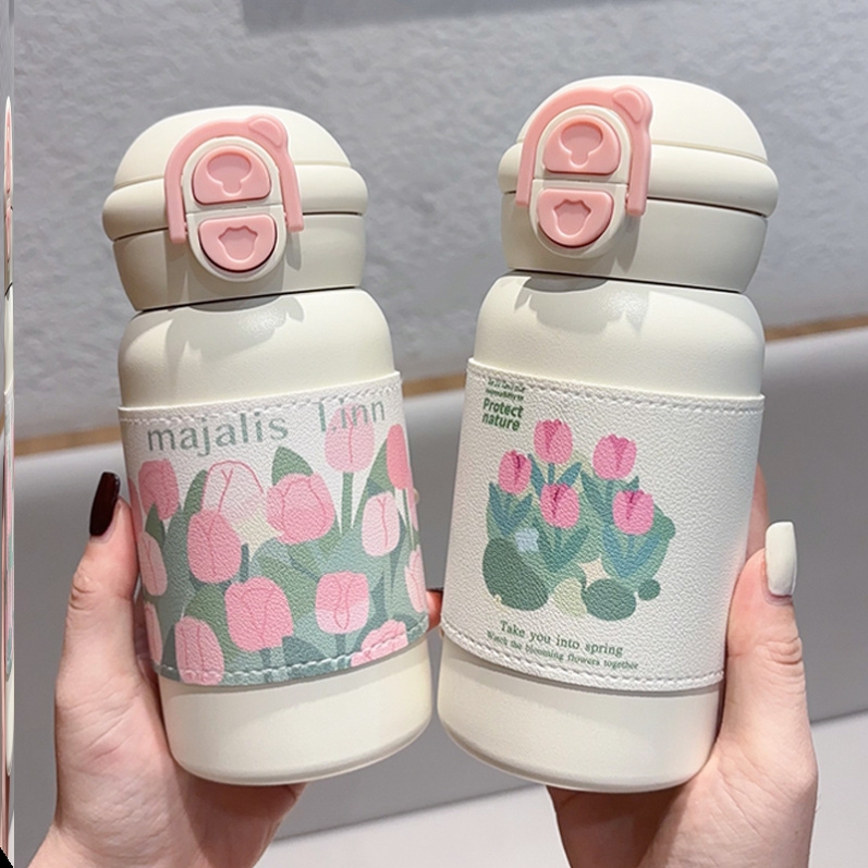 保温高颜值老式经典饮水水杯办公室大容量男士款女士款宿舍成人杯