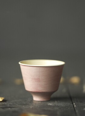 景德镇新中式手工薄胎高足品茗杯