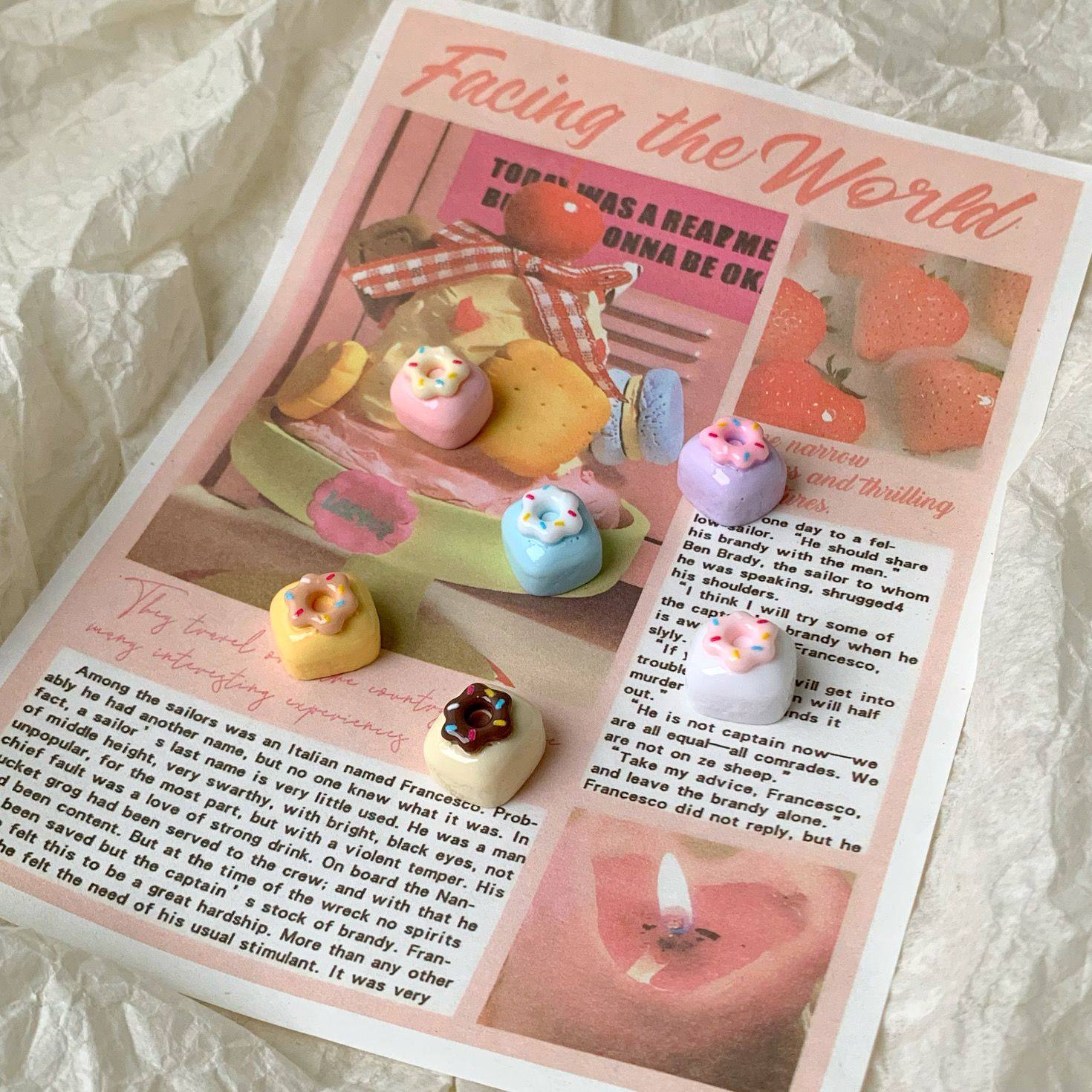 美甲打字神器卡通键盘贴